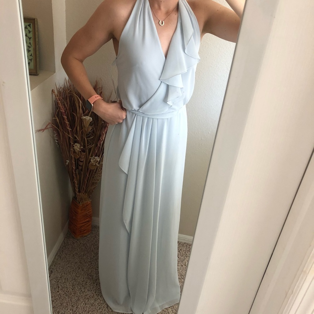 Bridesmaid dress/maxi/halter